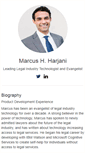 Mobile Screenshot of marcusharjani.com